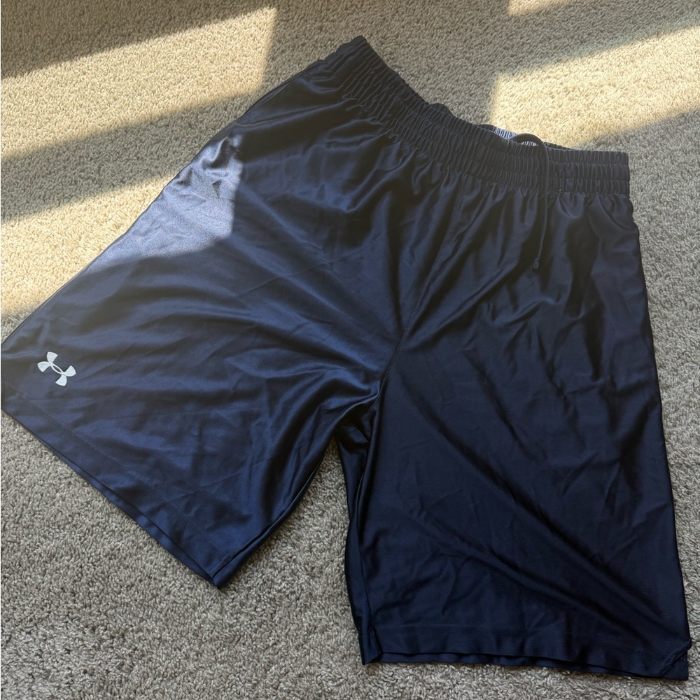 Under Armour Men's Navy Athletic Shorts